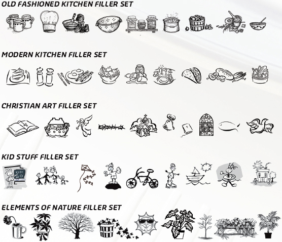 Art Filler Set - by Fundcraft Publishing