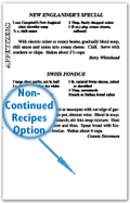 Non Continued Recipes