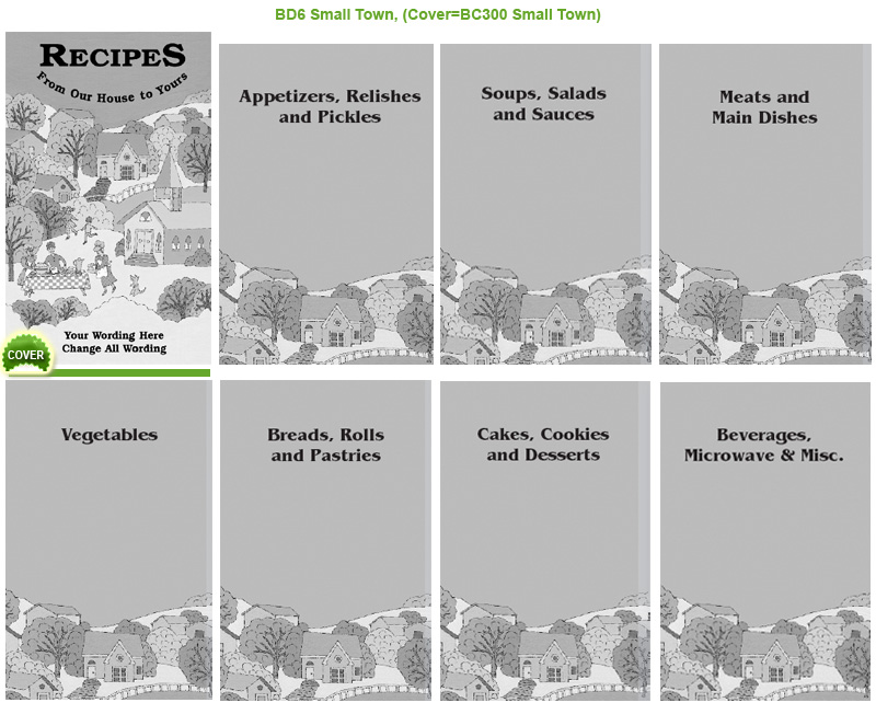 Dividers for Cookbooks