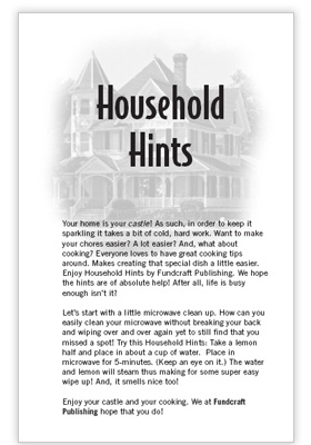 1 house hold hints